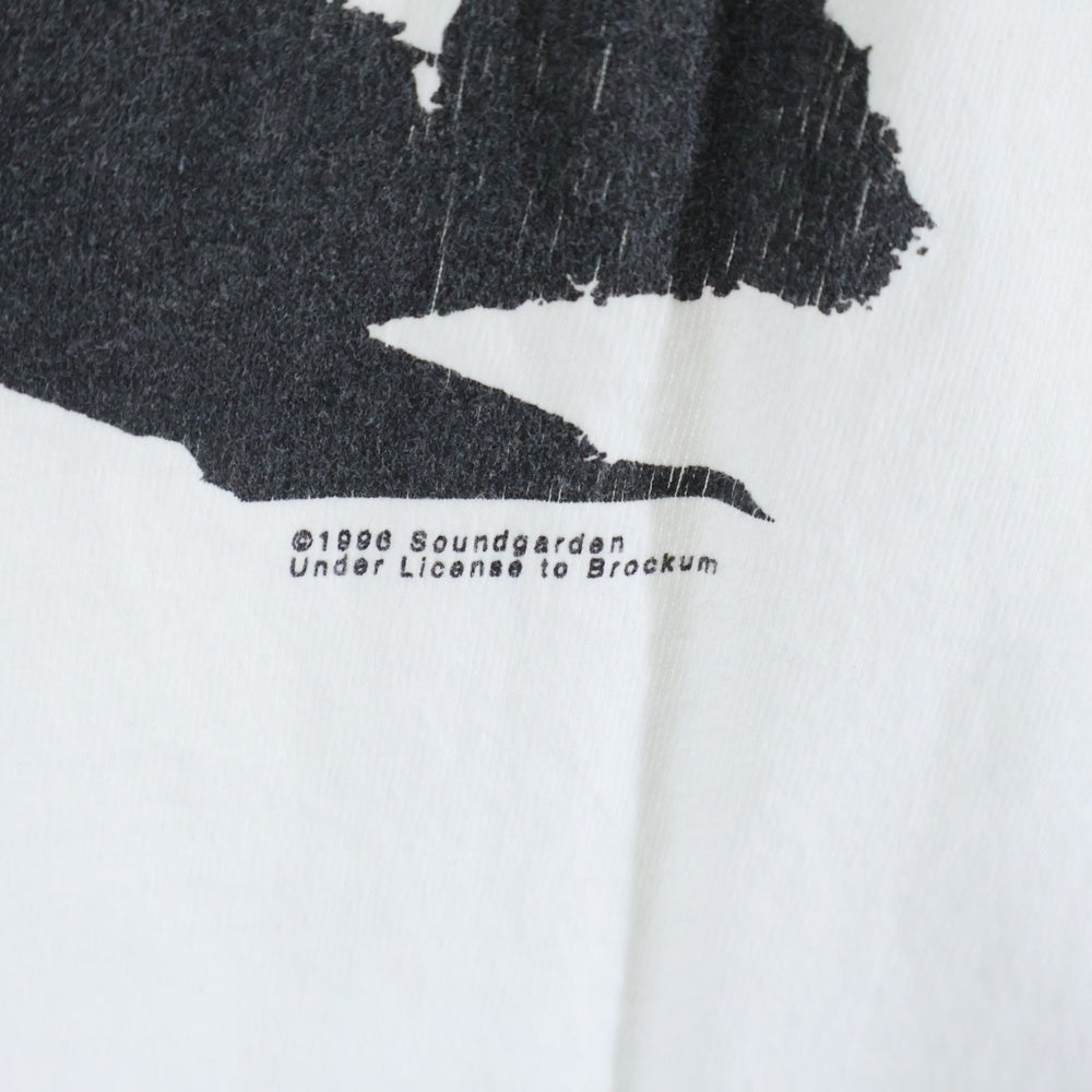 VINTAGE(ヴィンテージ) 90s SOUNDGARDEN member print サウンドガーデン メンバープリント バンド 半袖Tシャツ カットソー ホワイト