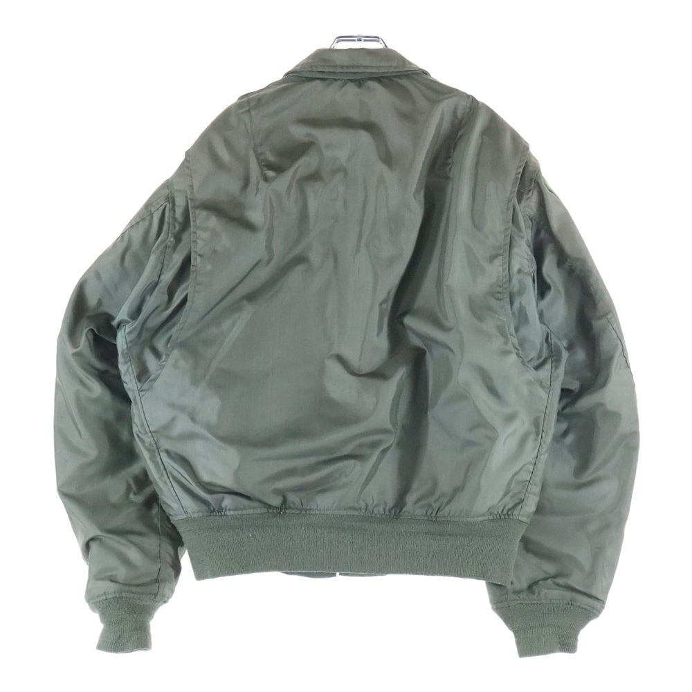 MILITARY(ミリタリー) 80s U.S.AIRFORCE CWU-36 米軍 空軍 フライトジャケット ボンバージャケット ブルゾン グリーン