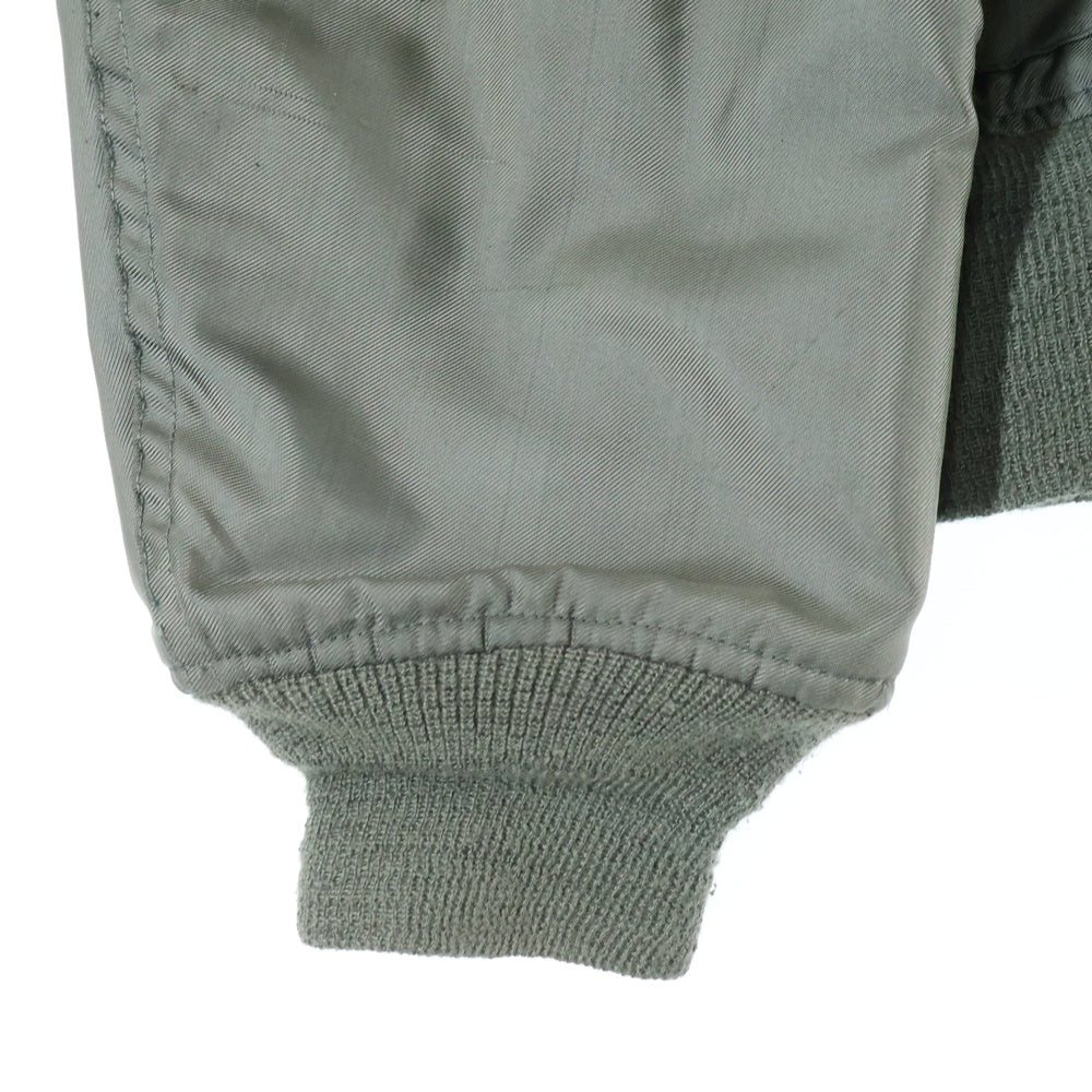 MILITARY(ミリタリー) 80s U.S.AIRFORCE CWU-36 米軍 空軍 フライトジャケット ボンバージャケット ブルゾン グリーン