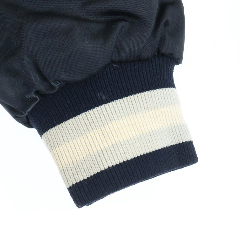 VINTAGE(ヴィンテージ) 80s STARTER WHITE SOX スターター シカゴホワイトソックス USA製 スタジャン ジャケット ブラック
