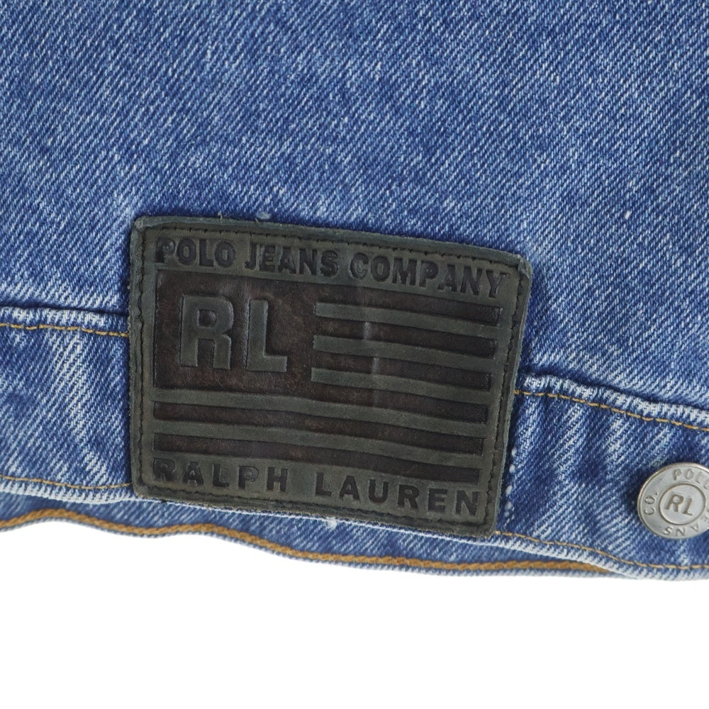 POLO JEANS(ポロ ジーンズ) 90s Denim Jacket ボタンアップ デニムジャケット インディゴ
