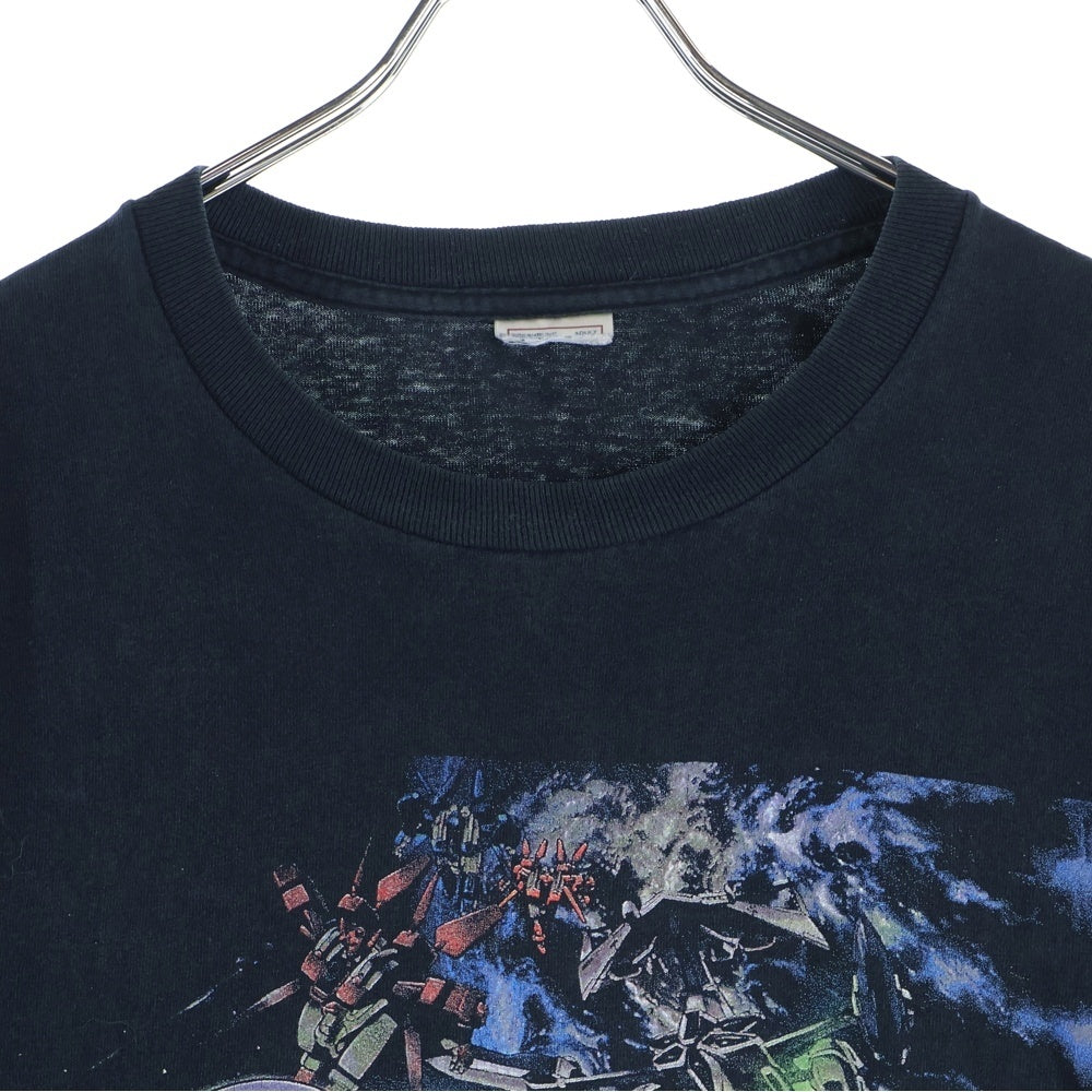 VINTAGE(ヴィンテージ) 00s MARTIAN SUCCESSOR NADESICO TEE 機動戦艦ナデシコ アニメ 半袖Tシャツ カットソー ブラック