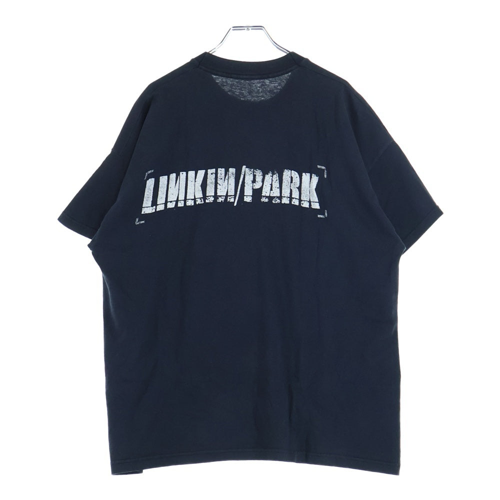 VINTAGE(ヴィンテージ) 00s LINKIN PARK HYBRID THEORY BOOTLEG FITS リンキンパーク ブートレグ 半袖Tシャツ カットソー ブラック