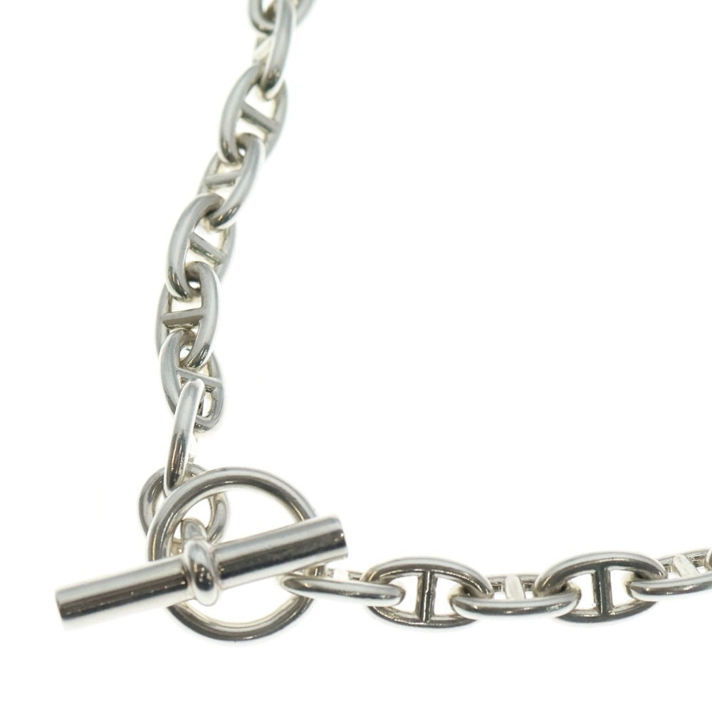 HERMES(エルメス) 00s Chaine d'Ancre Necklace Silver925 PM シェーヌダンクル ロングネックレス 126コマ シルバー