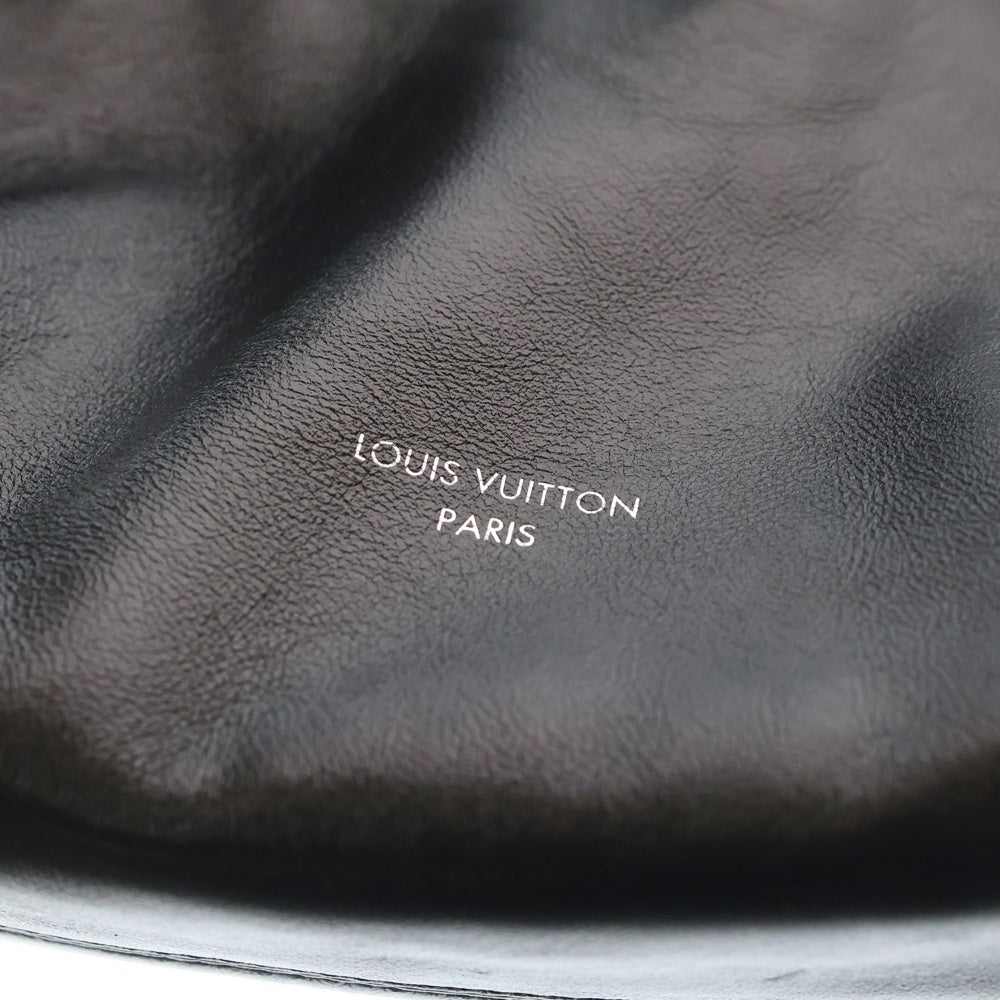 LOUIS VUITTON(ルイヴィトン) キャリーオール・バイブ BB LVバイブ ショルダーバッグ バッグ ラムレザー ブラック レディース