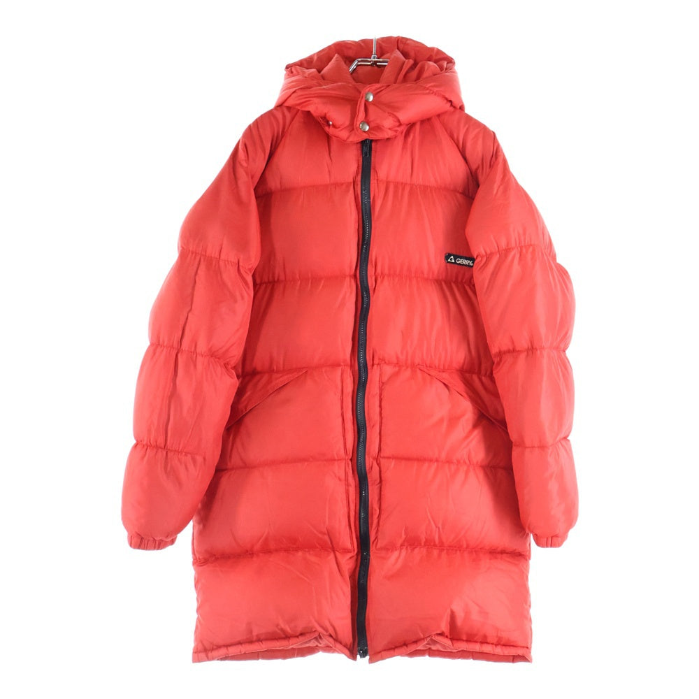 GERRY(ジェリー) 90s NYLON ZIP HOODIE DOWN JACKET ナイロン ジップ フーディー ダウン ジャケット レッド