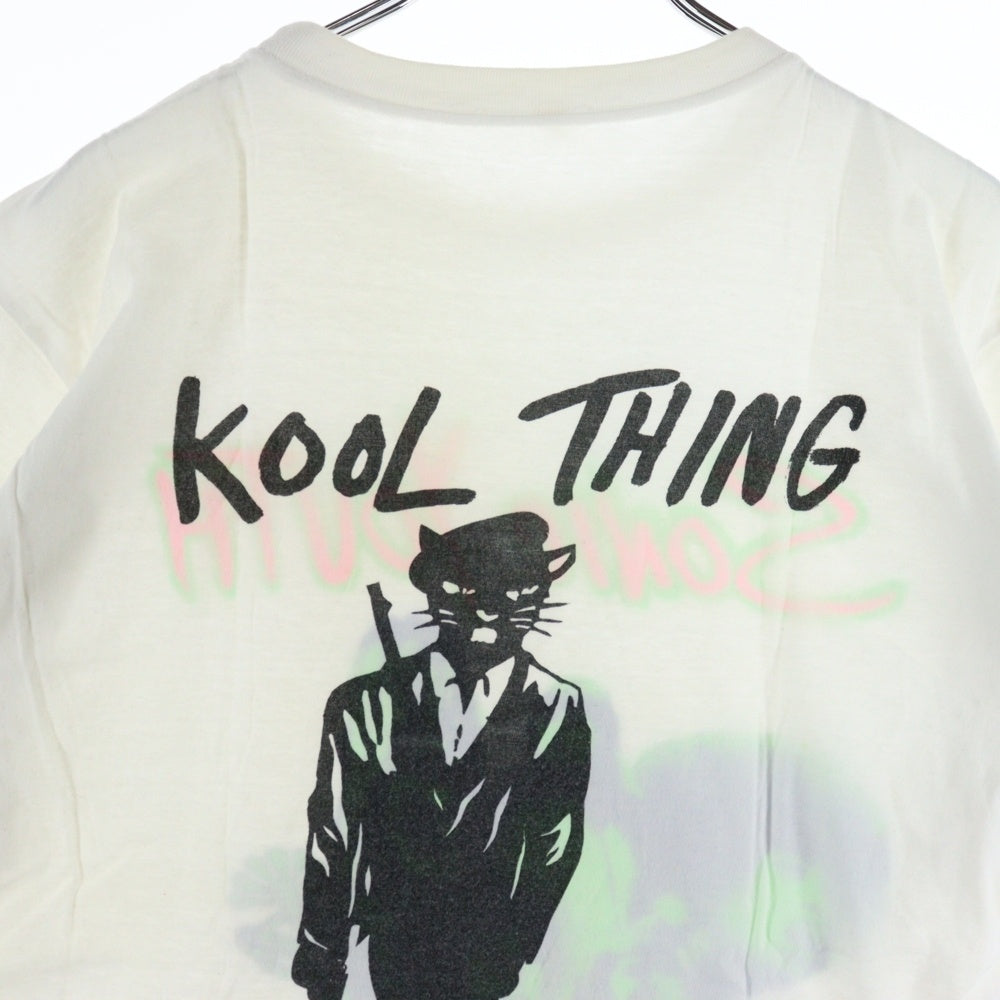 VINTAGE(ヴィンテージ) 90S SONIC YOUTH KOOL THING EURO ソニックユース ユーロ 半袖Tシャツ カットソー ホワイト