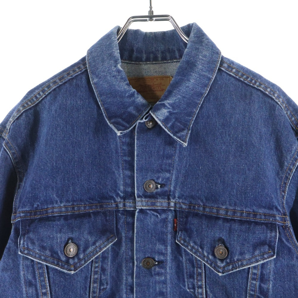 Levi's(リーバイス) 80s VINTAGE 71205 スモールe ボタン裏刻印52 デニムトラッカージャケット インディゴ