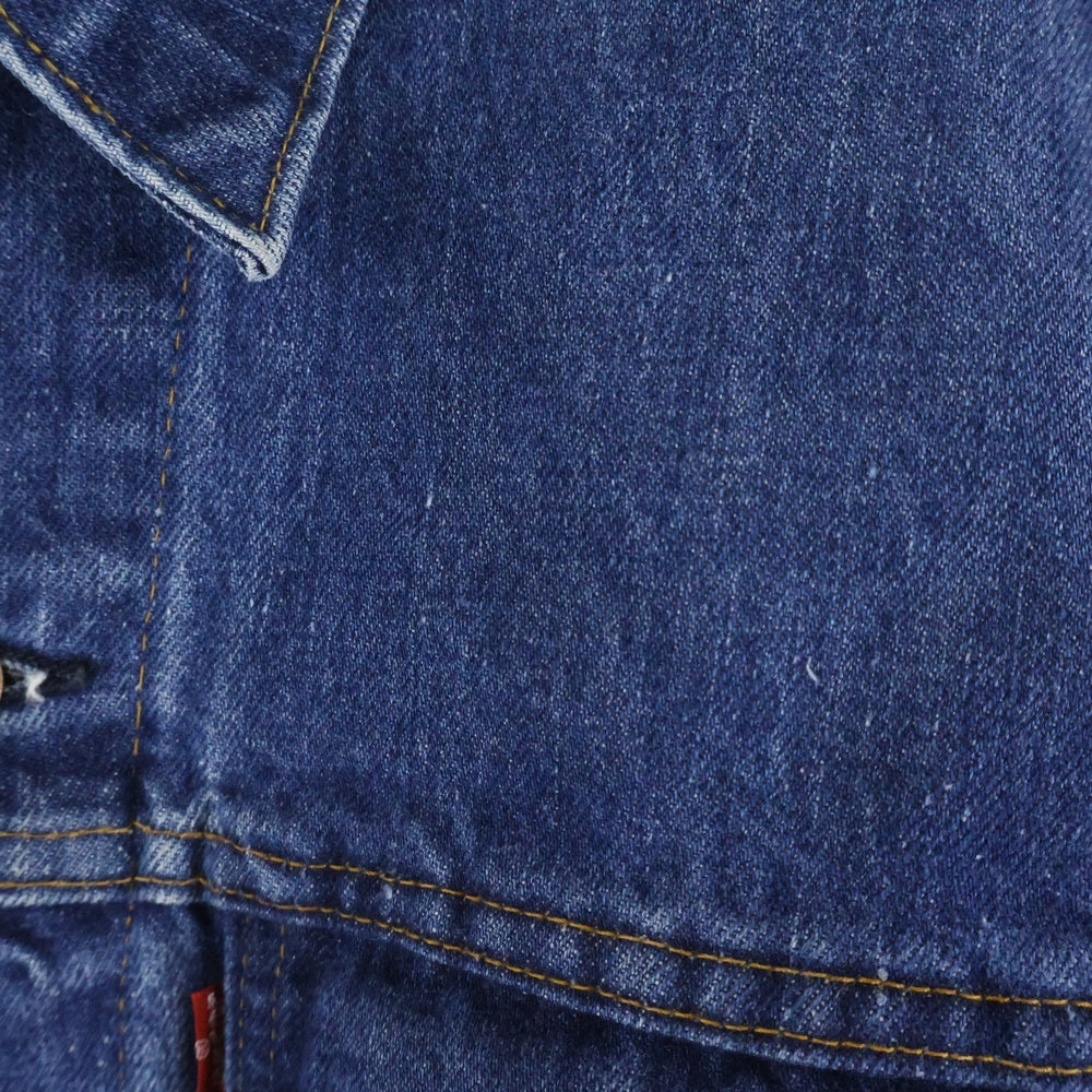 Levi's(リーバイス) 80s VINTAGE 71205 スモールe ボタン裏刻印52 デニムトラッカージャケット インディゴ