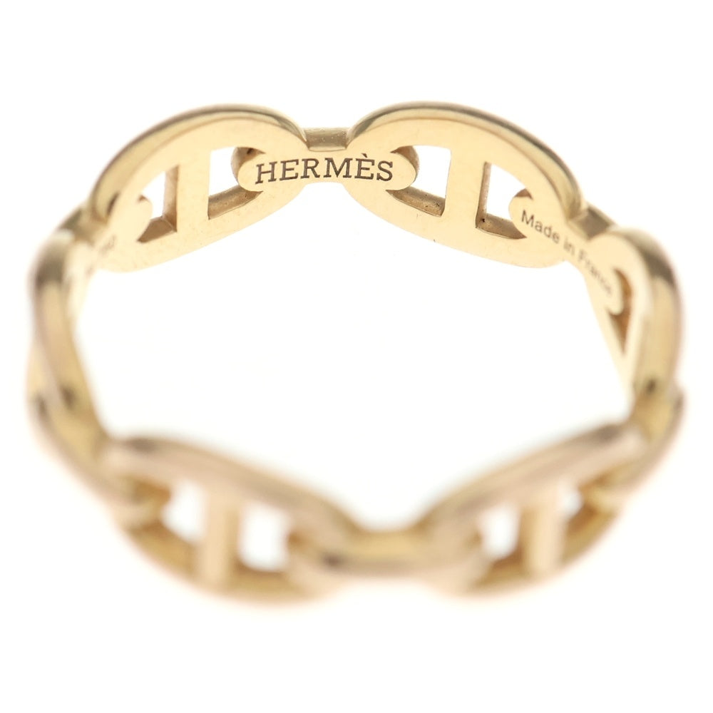 HERMES(エルメス) Chaine d'Ancre PM シェーヌダンクル アンシェネリング 指輪 Au750PG ピンクゴールド レディース