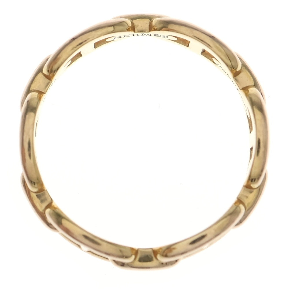 HERMES(エルメス) Chaine d'Ancre PM シェーヌダンクル アンシェネリング 指輪 Au750PG ピンクゴールド レディース