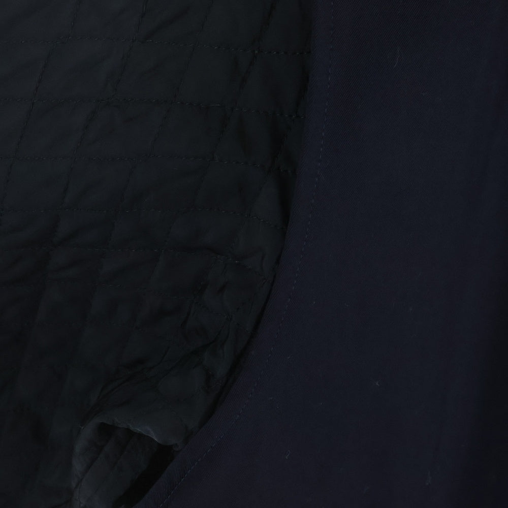 COMME des GARCONS HOMME PLUS(コムデギャルソンオムプリュス) 89AW Sleeve Layered Bomber Jacket ボンバージャケット ジップブルソン キルティング ブラック