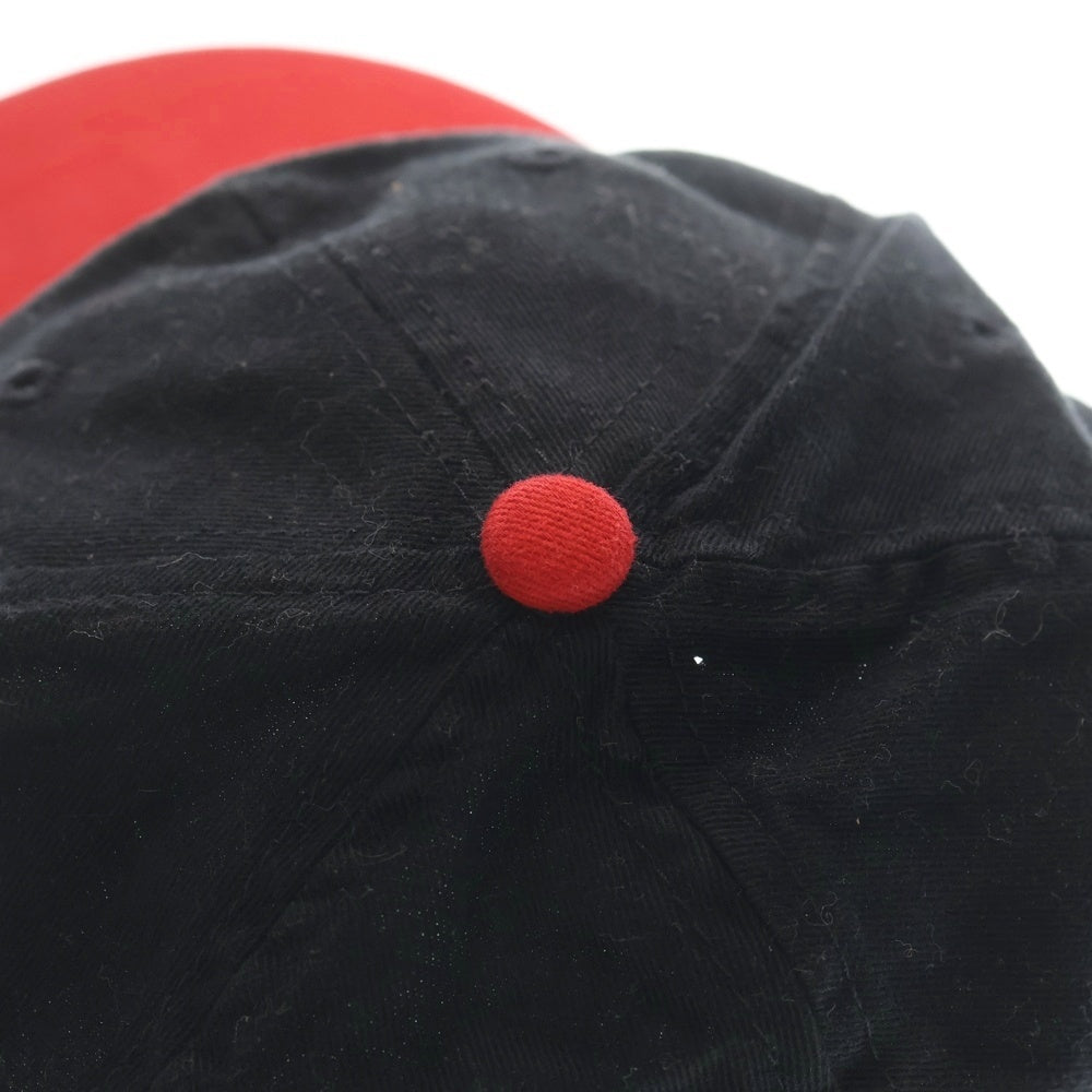 VINTAGE(ヴィンテージ) 90s Marlboro LIZARDROCK CAP マルボロ 刺繍 キャップ 帽子 ブラック/レッド
