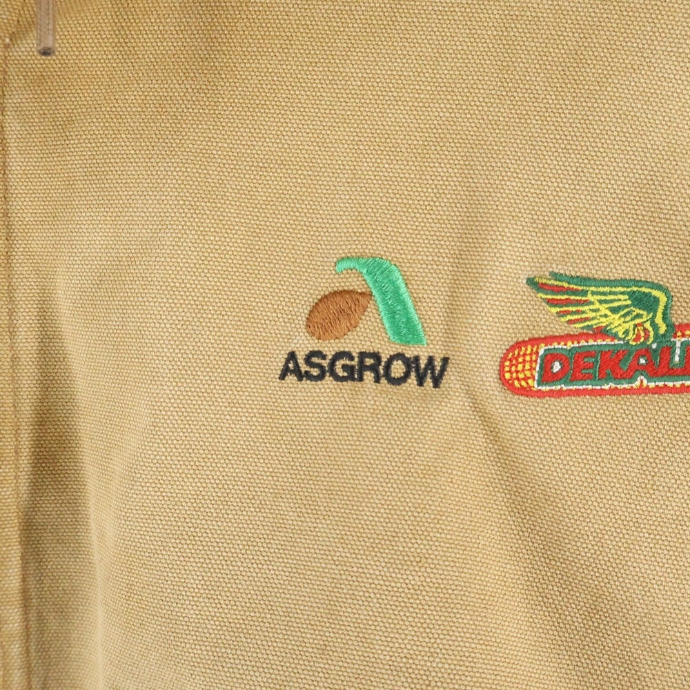 CARHARTT(カーハート) 10s COTTON DUCK ACTIVE JACKET コットンダック 企業刺繍 アクティブジャケット キャメル