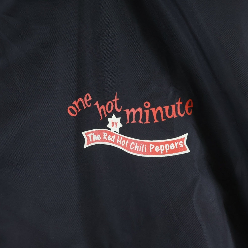 VINTAGE(ヴィンテージ) 90s RED HOT CHILI PEPPERS One Hot Minute レッドホットチリペッパーズ コーチジャケット ブラック