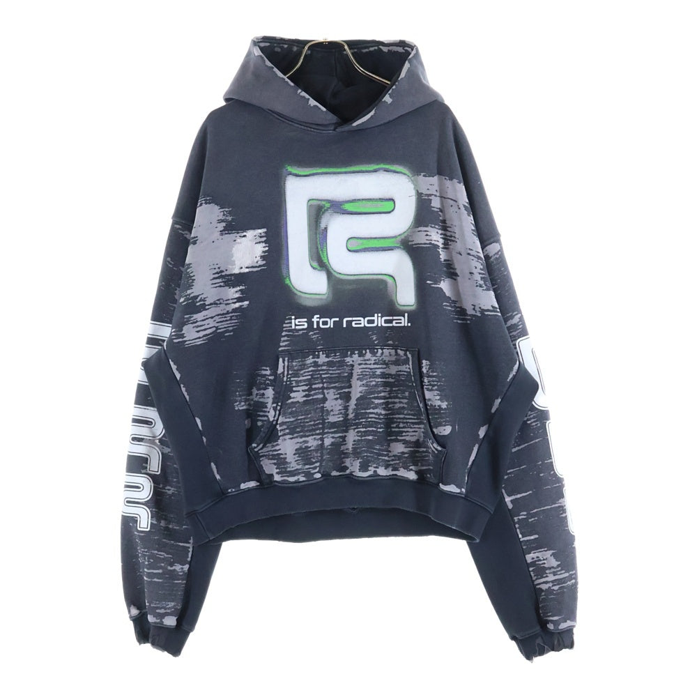 RRR123 RIVINGTON roi Rebis(リヴィントンロイレビス) オリジンズ メカニック フーディー パーカー ブラック