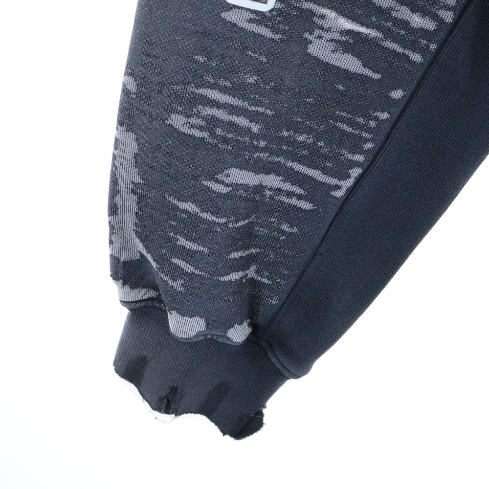 RRR123 RIVINGTON roi Rebis(リヴィントンロイレビス) オリジンズ クルーネック メカニック スウェット トレーナー ブラック