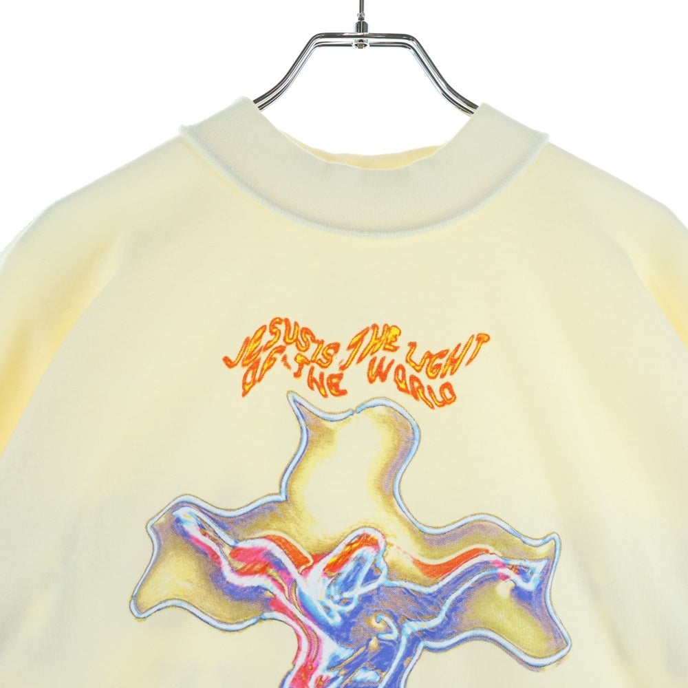 RRR123 RIVINGTON roi Rebis(リヴィントンロイレビス) 22AW ×FEAR OF GOD Sweatshirt フィアオブゴッド スウェット イエロー