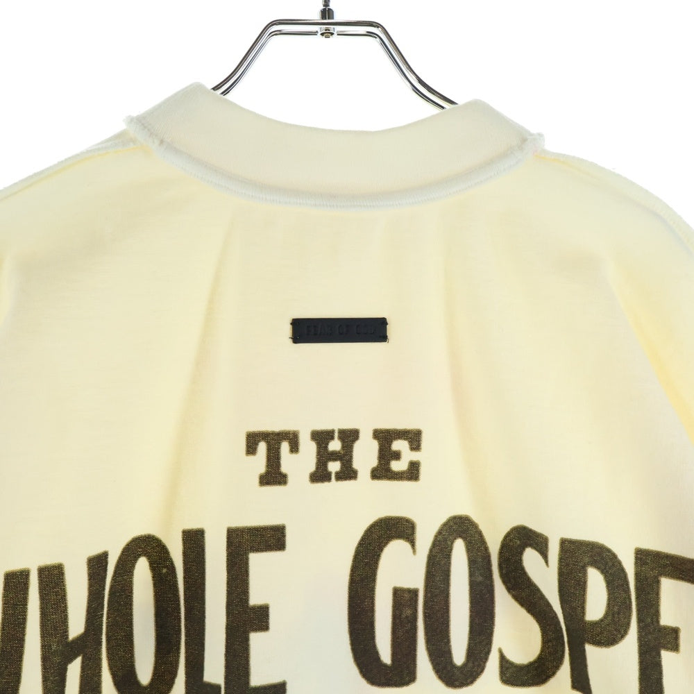 RRR123 RIVINGTON roi Rebis(リヴィントンロイレビス) 22AW ×FEAR OF GOD Sweatshirt フィアオブゴッド スウェット イエロー