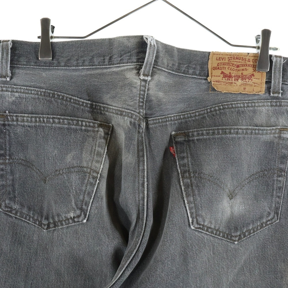 Levi's(リーバイス) 80-90s 後染めブラックデニム ボタン裏653 USA製 ブラック