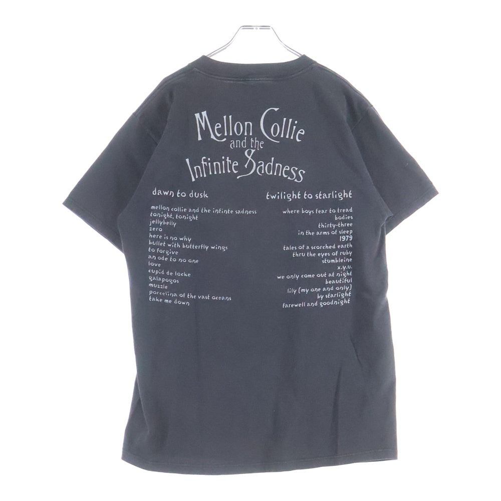 VINTAGE(ヴィンテージ) 90s THE SMASHING PUMPKINS MELLON COLLIE AND THE INFINITE SADNESS スマッシング・パンプキンズ メロンコリー Tシャツ 半袖カットソー ブラック
