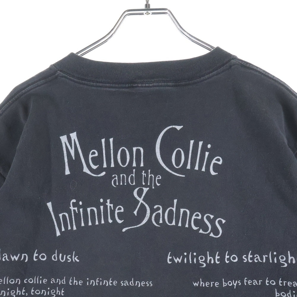 VINTAGE(ヴィンテージ) 90s THE SMASHING PUMPKINS MELLON COLLIE AND THE INFINITE SADNESS スマッシング・パンプキンズ メロンコリー Tシャツ 半袖カットソー ブラック