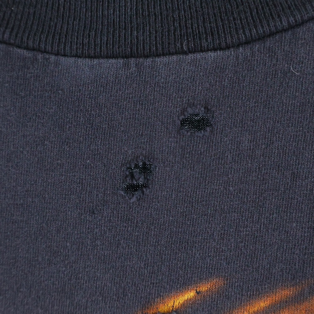 VINTAGE(ヴィンテージ) 00s JIMI HENDRIX ジミー ヘンドリックス フロント プリント Tシャツ 半袖カットソー ブラック