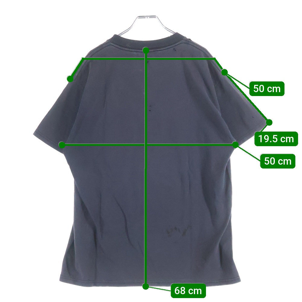 VINTAGE(ヴィンテージ) 00s JIMI HENDRIX ジミー ヘンドリックス フロント プリント Tシャツ 半袖カットソー ブラック