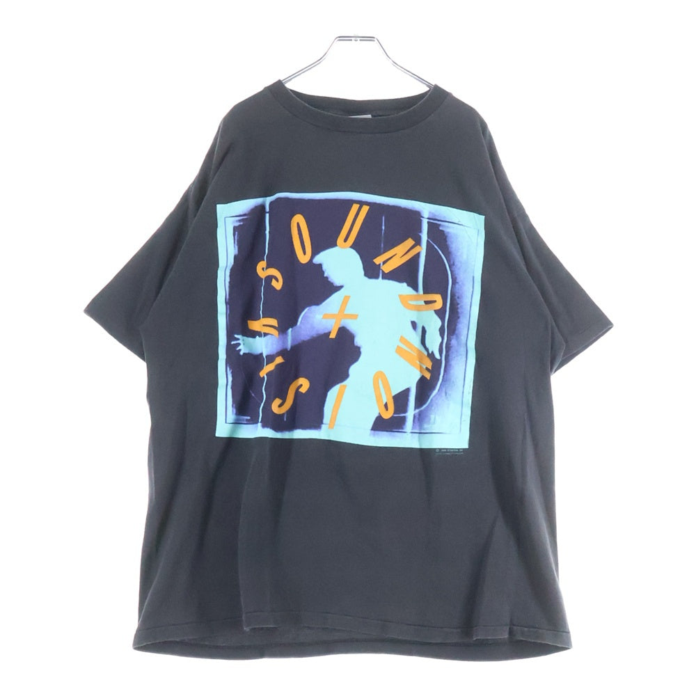 VINTAGE(ヴィンテージ) 90s David Bowie Sound & Vision 半袖 クルーネック Tシャツ ブラック
