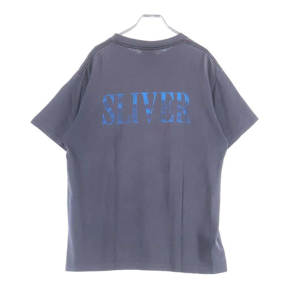 VINTAGE(ヴィンテージ) 90s NIRVANA SLIVER ニルヴァーナ スリバー 両面プリント 半袖Tシャツ カットソー ブラック