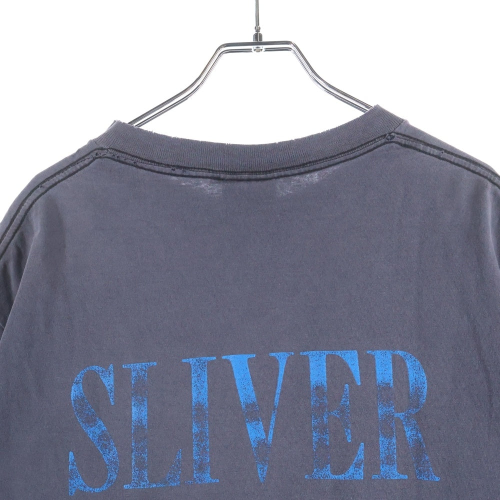 VINTAGE(ヴィンテージ) 90s NIRVANA SLIVER ニルヴァーナ スリバー 両面プリント 半袖Tシャツ カットソー ブラック