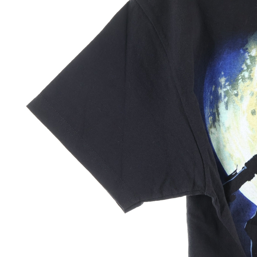 GEEKSRULE(ギークスルール) JIN-ROH 人狼 ムービーTシャツ 半袖プリントTシャツ カットソー ブラック