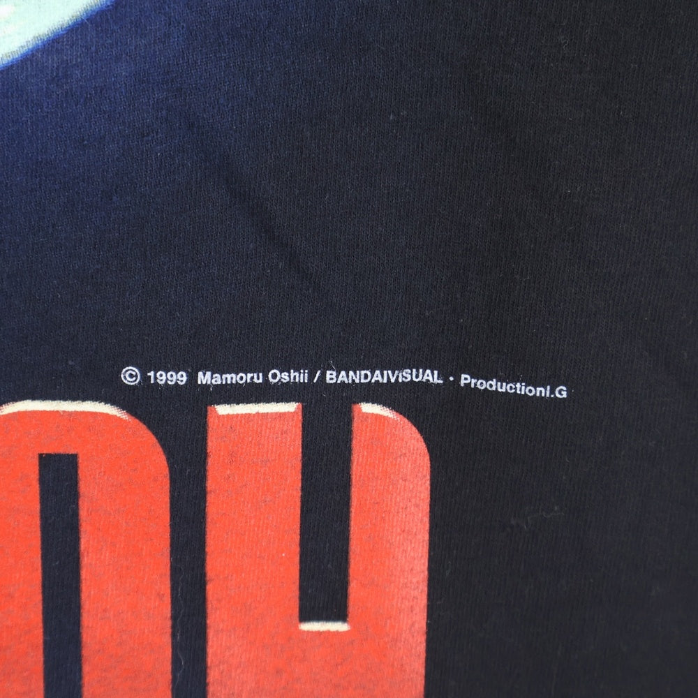 GEEKSRULE(ギークスルール) JIN-ROH 人狼 ムービーTシャツ 半袖プリントTシャツ カットソー ブラック