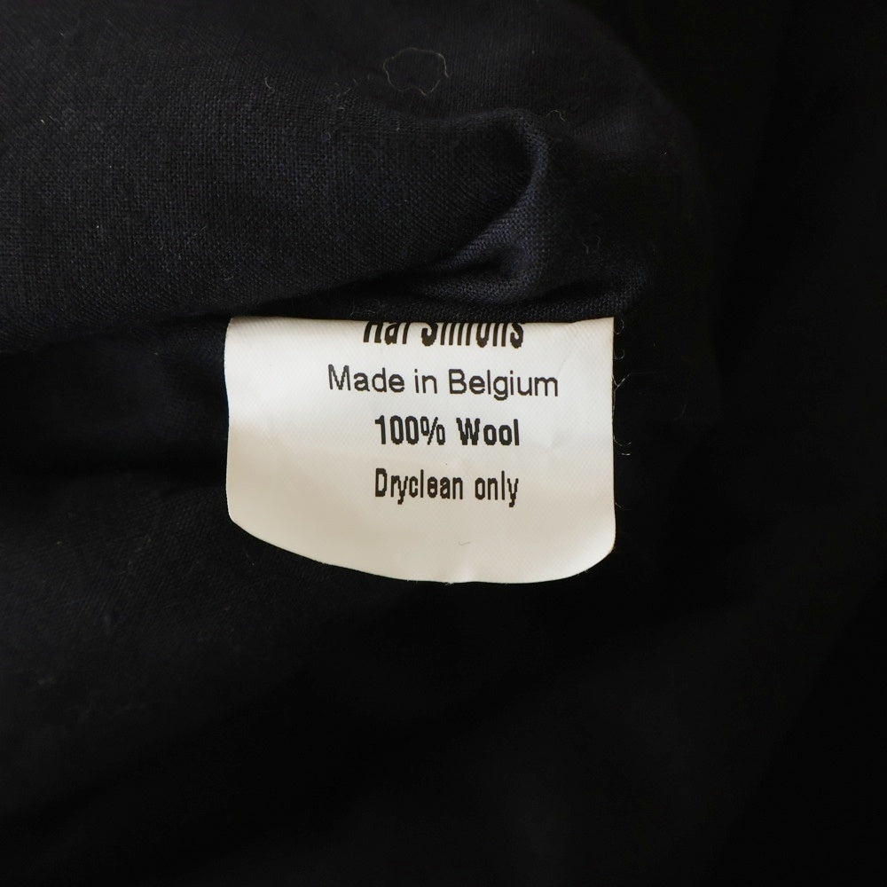 RAF SIMONS(ラフシモンズ) 02AW Virginia Creeper期 Versity Jacket バーシティジャケット スタジャン ブラック×ホワイト