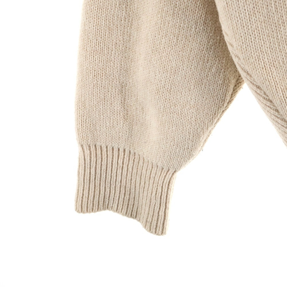 JACQUEMUS(ジャックムス) 23AW アシンメトリー Vネックニット ベージュ 236KN150-2116-130