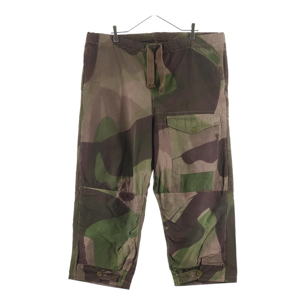 VINTAGE(ヴィンテージ) 40s SAS US BRUSHSTROKE CAMO OVER PANTS イギリス軍 カモ柄 パンツ グリーン/ブラウン