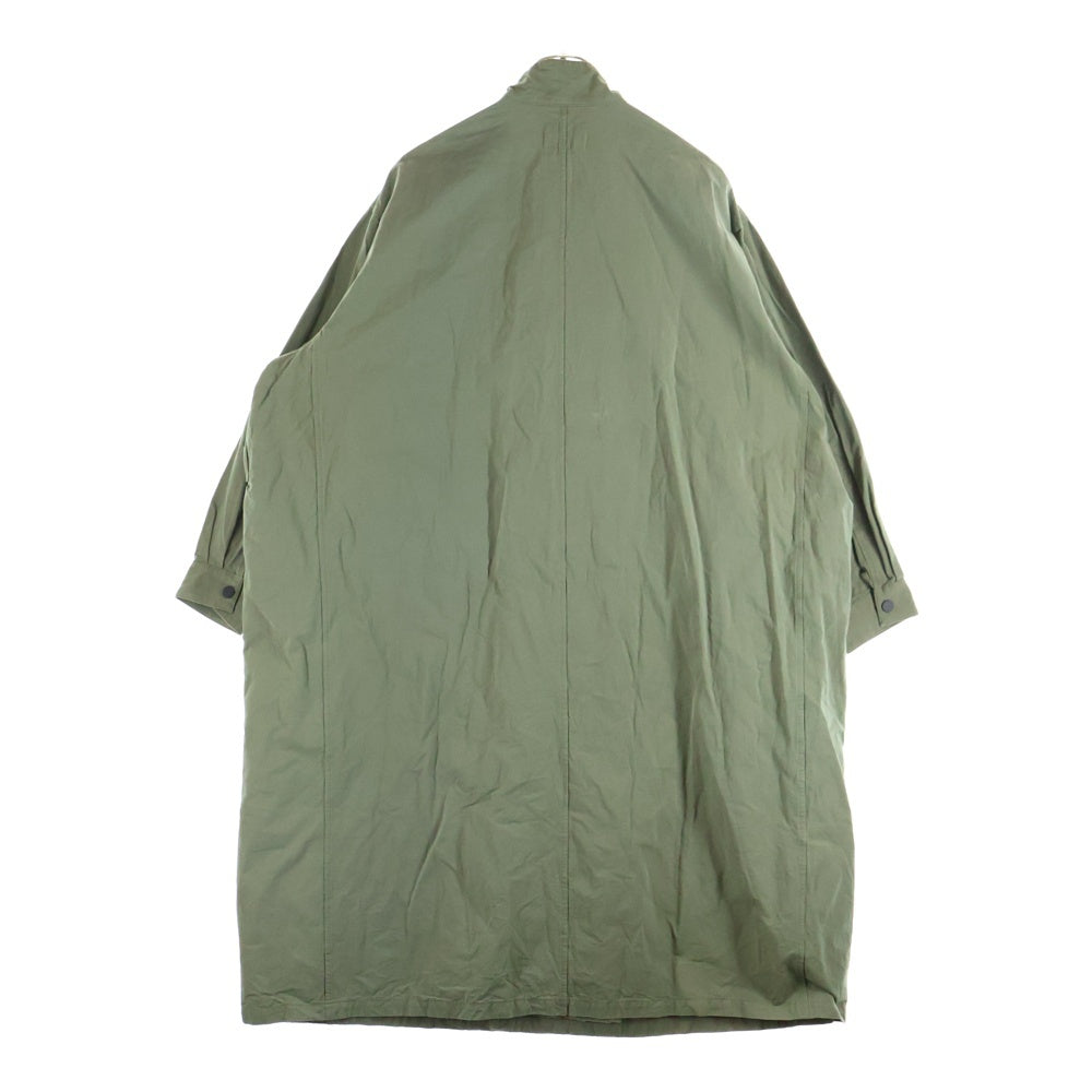 HAVERSACK(ハバーザック) WEATHERCROSS MOTORCYCLE LONG COAT ウェザークロス ロングコート グリーン 472300