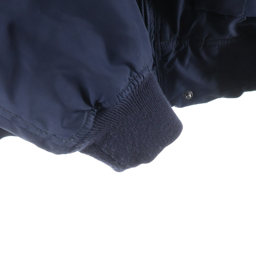 POLO RALPH LAUREN(ポロラルフローレン) 90ー00s Down Jacket ナイロン ジップアップ ダウン ジャケット ネイビー