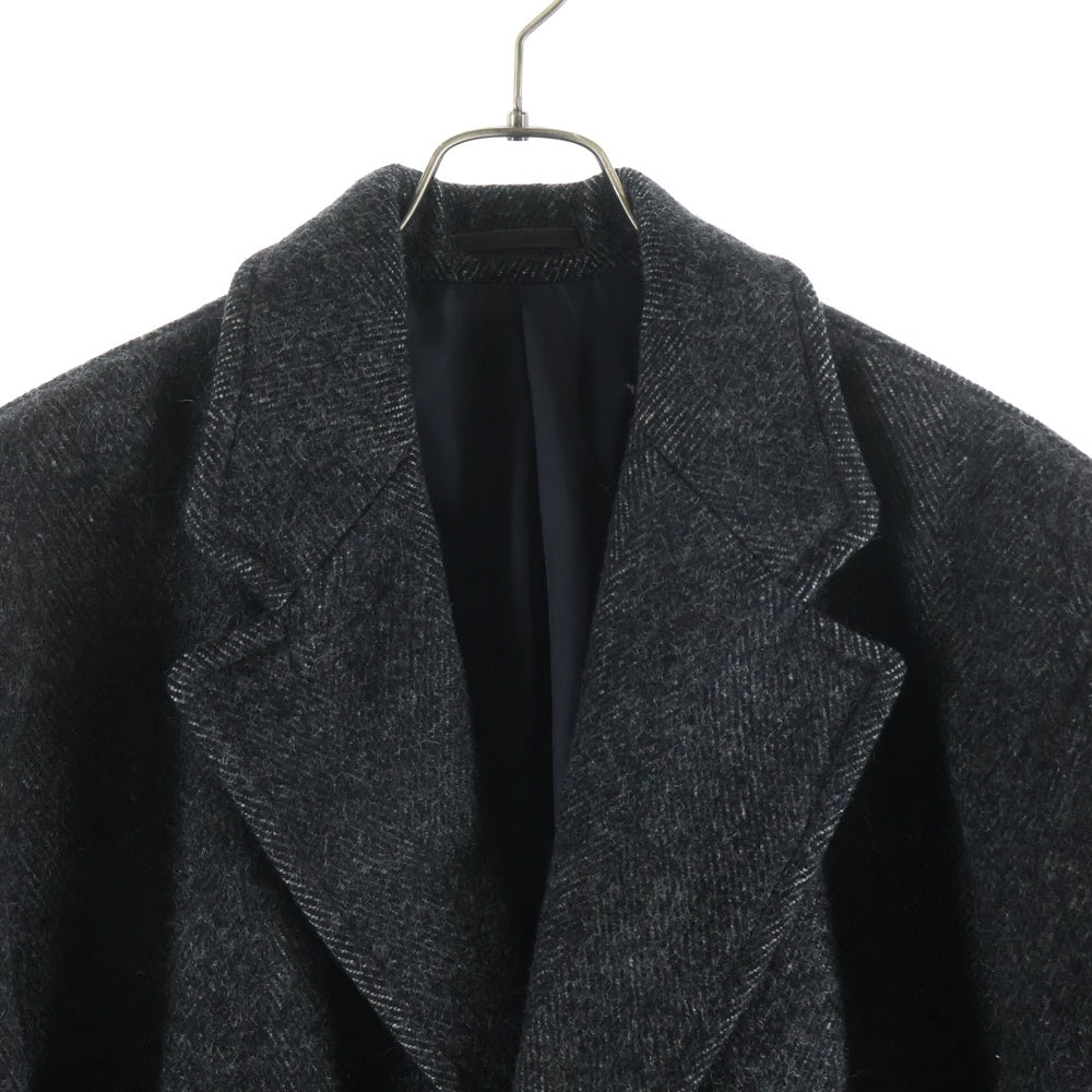 COMME des GARCONS HOMME(コムデギャルソンオム) 80s Archive Chesterfield Coat HC-080110 ヘリンボーン チェスターコート グレー