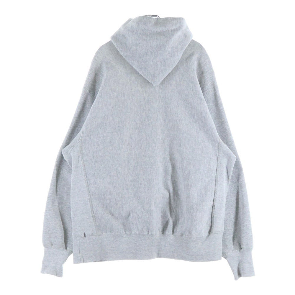 CHAMPION(チャンピオン) 80s REVERSE WEAVE USMA HOODIE リバースウィーブ トリコタグ 前期 フロント プリント パーカー グレー