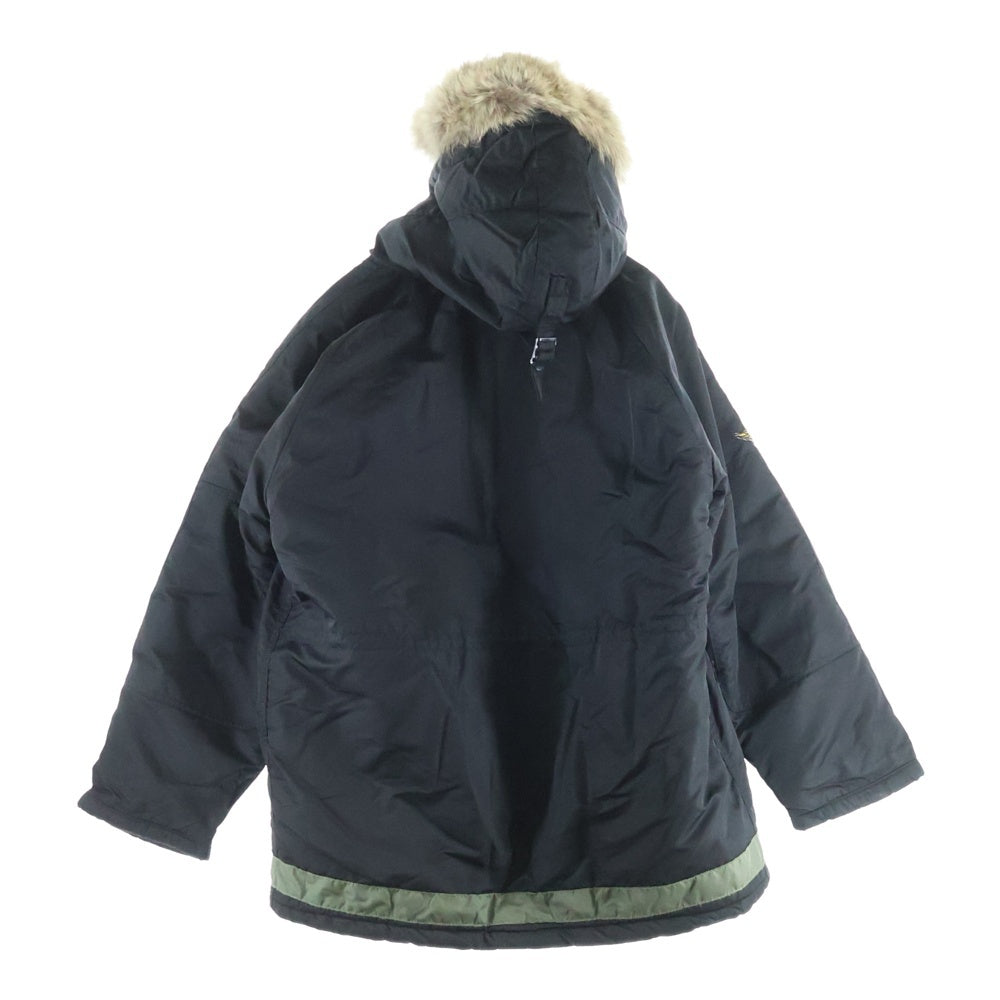 STUSSY(ステューシー) 90s OLD STUSSY OUTDOOR N-3B MILITARY JACKET アウトドア ミリタリー ジャケット ブラック