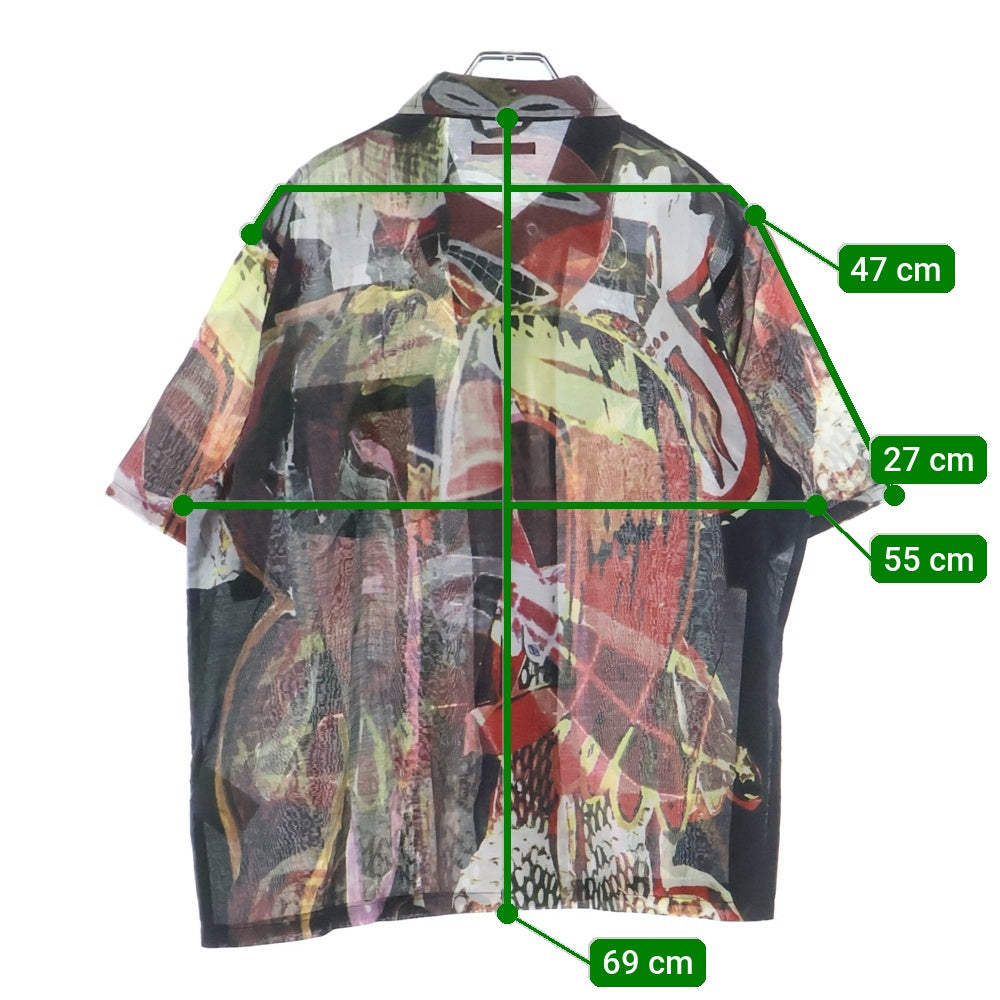 OUR LEGACY(アワーレガシー) BOX SHIRT SHORTSLEEVE ボックス ショートスリーブ 半袖シャツ マルチカラー M2202BP