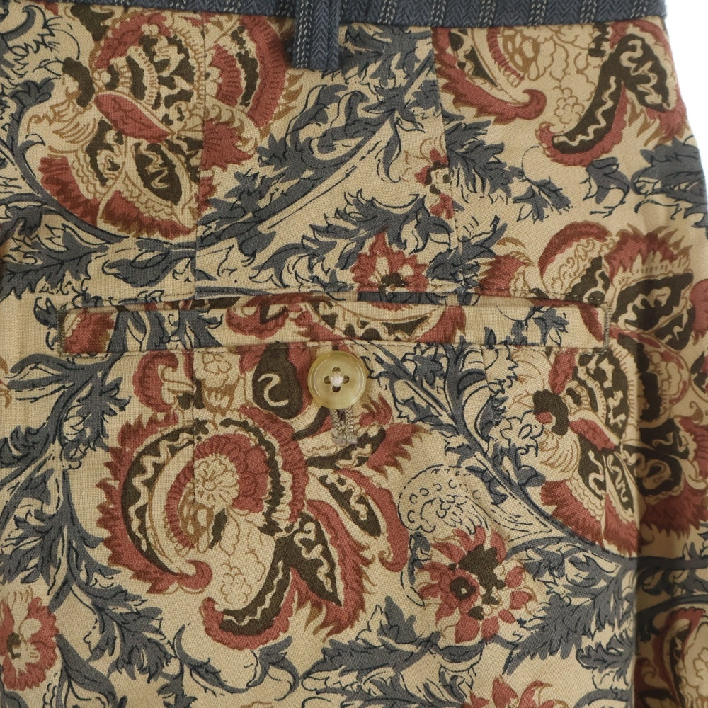 Yohji Yamamoto POUR HOMME(ヨウジヤマモト プールオム) 92AW Archive flowerPrint フラワープリント デザインパンツ マルチカラー HS-P04-850