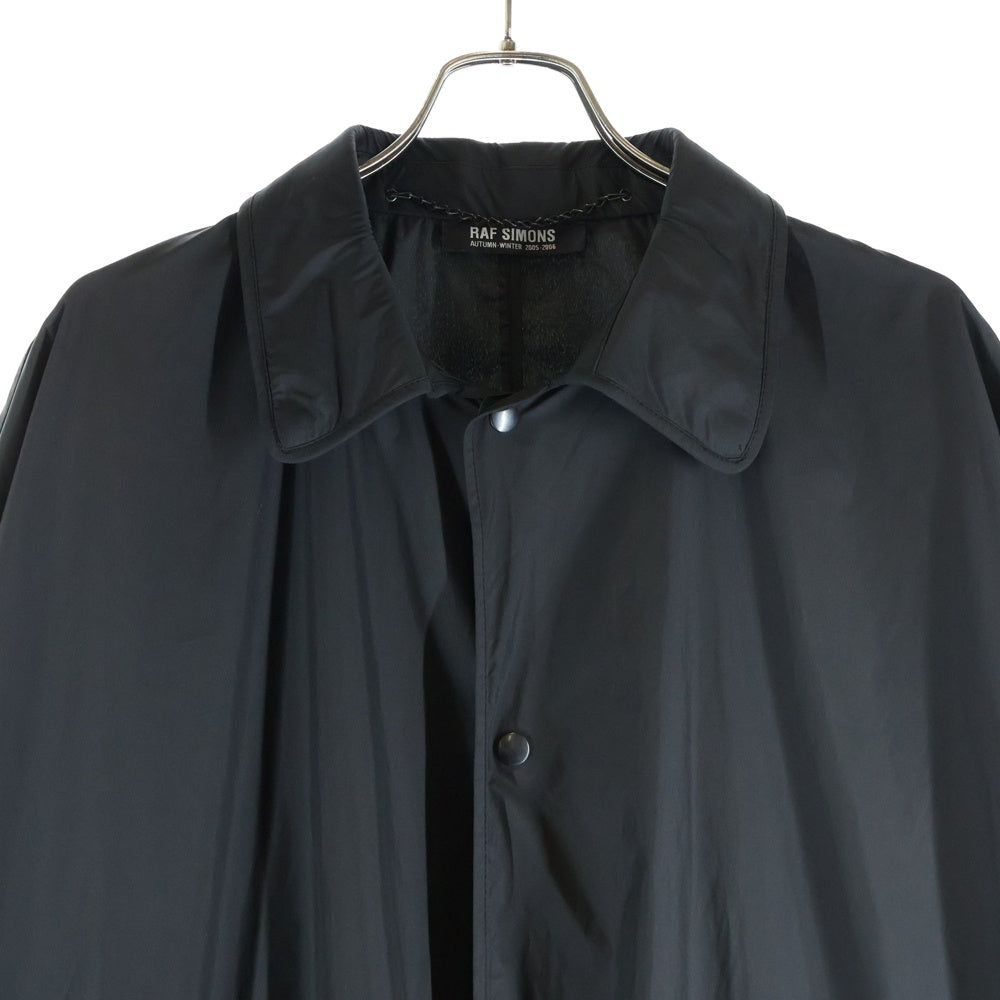 RAF SIMONS(ラフシモンズ) 05AW Archive Poltergeist Nylon Over Coat アーカイブ ポルターガイスト期 ナイロン オーバーコート インディゴ