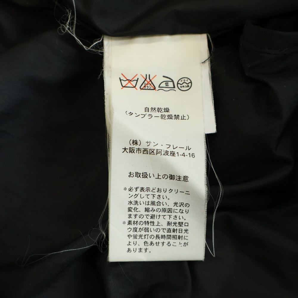 RAF SIMONS(ラフシモンズ) 05AW Archive Poltergeist Nylon Over Coat アーカイブ ポルターガイスト期 ナイロン オーバーコート インディゴ