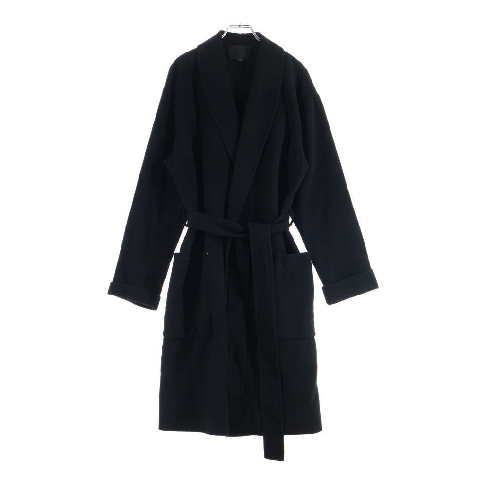 ALEXANDER WANG(アレキサンダーワン) 2POCKET WOOL COAT ウールロングコート ベルト付き