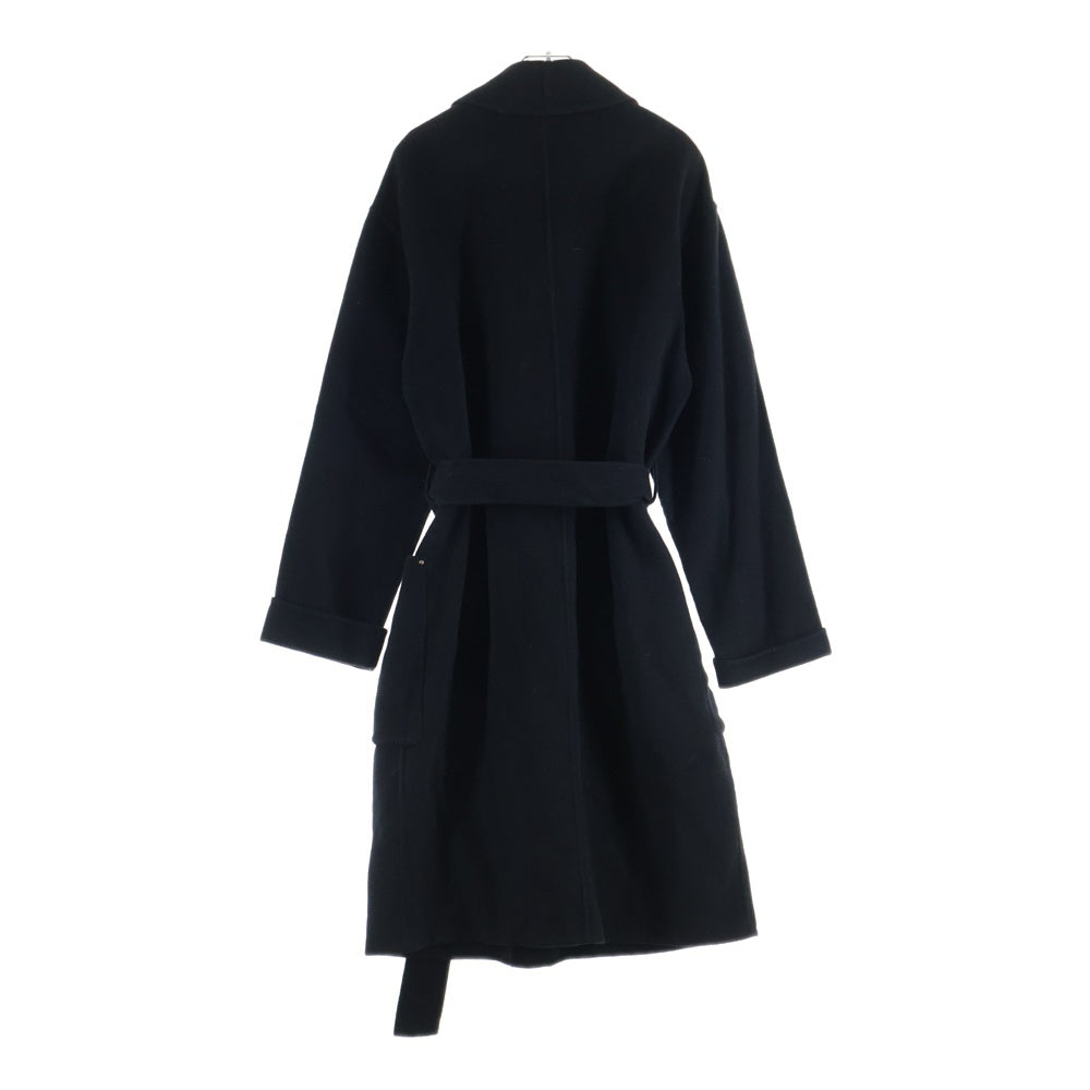 ALEXANDER WANG(アレキサンダーワン) 2POCKET WOOL COAT ウールロングコート ベルト付き