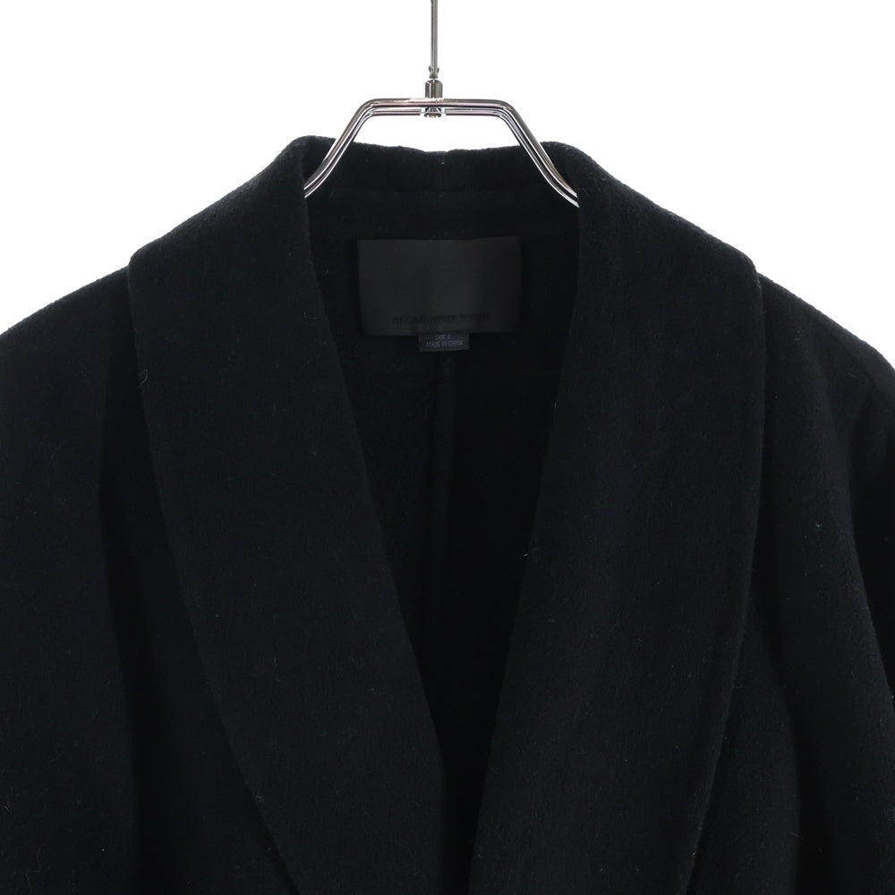 ALEXANDER WANG(アレキサンダーワン) 2POCKET WOOL COAT ウールロングコート ベルト付き