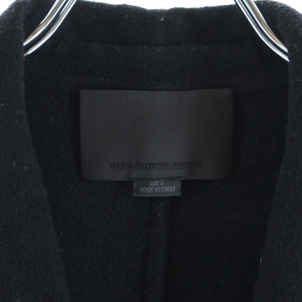 ALEXANDER WANG(アレキサンダーワン) 2POCKET WOOL COAT ウールロングコート ベルト付き