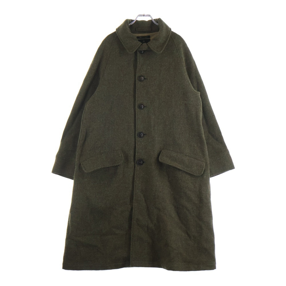 NIGEL CABOURN(ナイジェルケーボン) 21AW ×HARRIS TWEED MADE IN U.K. OW-11 NAM COAT CLASSIC イギリス製 ハリスツイード クラシックウールコート 8043-11-00030